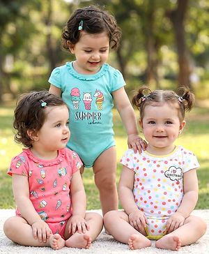 Babyoye Cap Sleeves Onesies...