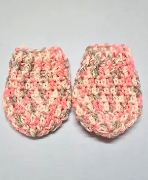 Knits & Knots Striped Mittens - Multi Color