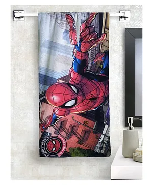 Athom Trendz Marvel Spiderman Bath Towel - Red