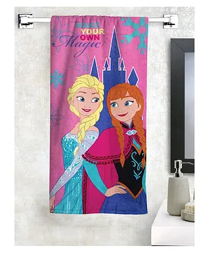 Athom Trendz Disney Frozen Bath Towel - Pink