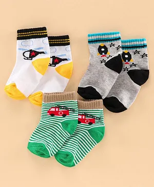 Spenta Socks Set of 3 Pairs - Multicolor