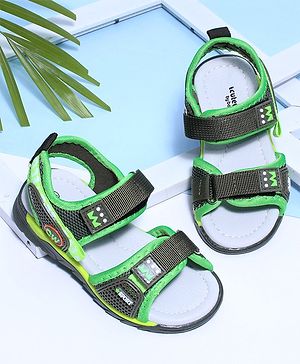 Cute Walk by Babyhug Open Toe Sandal - Green