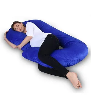 DearJoy Full Body C Shape Maternity Pillow - Blue