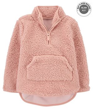 Carter's Sherpa Pullover - Pink