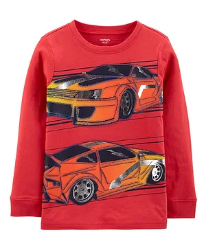 Carter's Cars Jersey Tee - Red