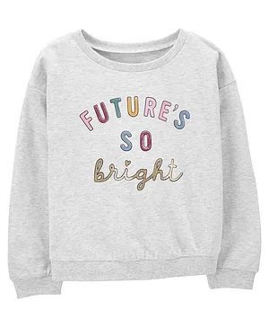 Carter's Future So Bright Sweatshirt - Grey