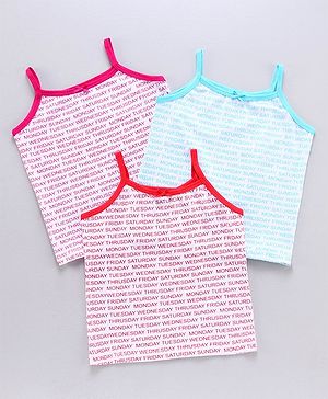 Pine Kids Singlet Slips Pack of 3 - Multicolor