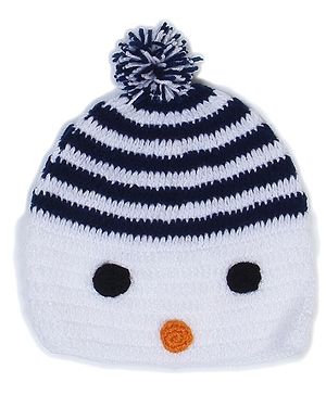 USHA ENTERPRISES Cute Face Design Cap - Blue