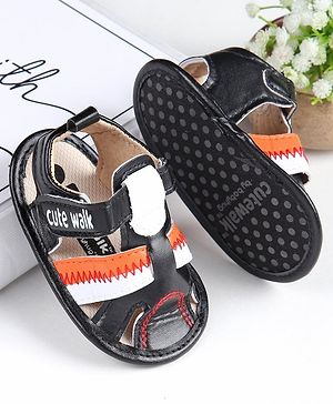 Cute Walk by Babyhug Booties - Brown