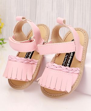Cute Walk by Babyhug Sandal Style Booties - Pink