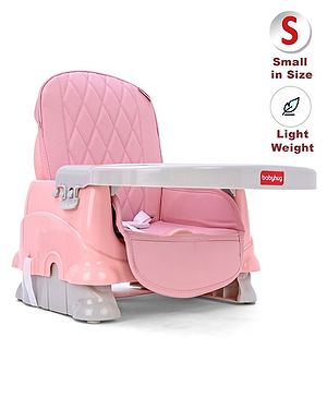 Babyhug Booster Chair with Cushion - Pink