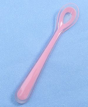 Babyhug Silicone Spoon - Pink