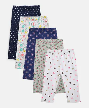 Zonko Style Pack Of 5 Multi Print Pajamas - Multi Color