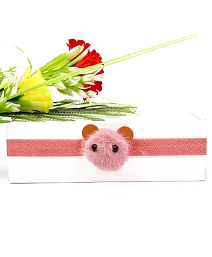Tahanis Mouse Design Headband - Pink