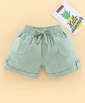Wonderchild Solid Color Shorts - Green