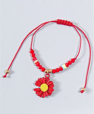 Babyhug Flower Bracelet - Red