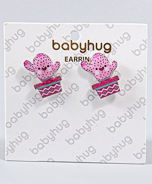 Babyhug Earrings Girl - Pink