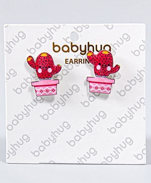 Babyhug Earrings Girl - Red