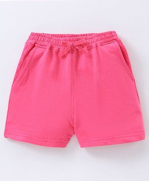 Pine Kids Solid Colour Shorts - Fuchsia