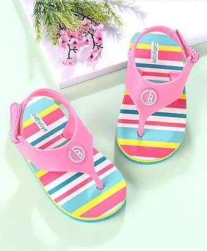 Babyoye Stripe Flip Flops - Multicolour