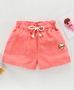 Vitamins Solid Color Shorts - Pink