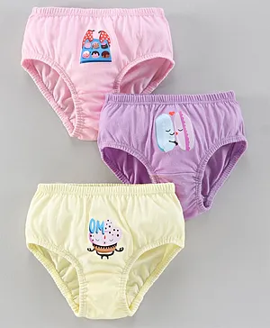Chicita Panties Printed Pack of 3 - Multicolour