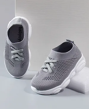 Babyoye Sports Shoes - Grey
