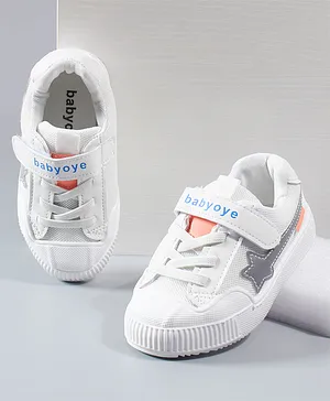 Babyoye Casual Shoes - White