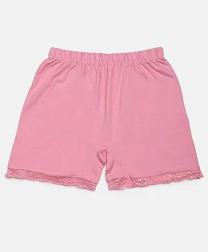 Nins Moda Solid Color Shorts - Light Pink