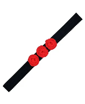 Funkrafts Crochet Headband - Red