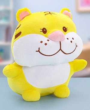 Babyhug Tiger Soft Toy Yellow - Height 30 cm