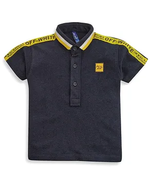 Play By Little Kangaroos Half Sleeves Tee  - Blue