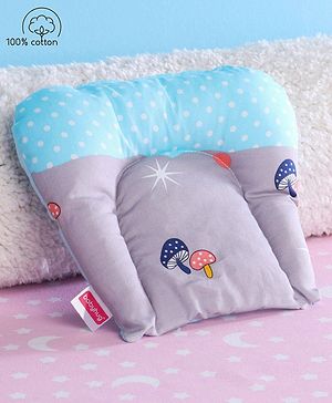 Babyhug U Shape Pillow (Color & Print May Vary ) - L 22 x B 18 x H 6 cm Grey