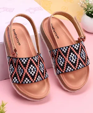 Babyoye Design Sandals - Pink