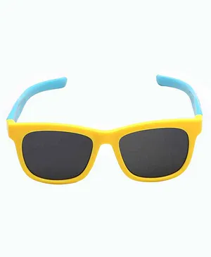 Spiky UV Protection Sunglasses - Yellow