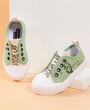 Cute Walk by Babyhug Casual Shoes - Green