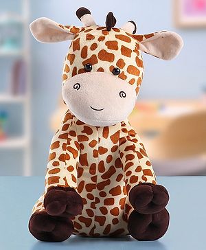Babyhug Giraffe Soft Toy - Height 36 cm