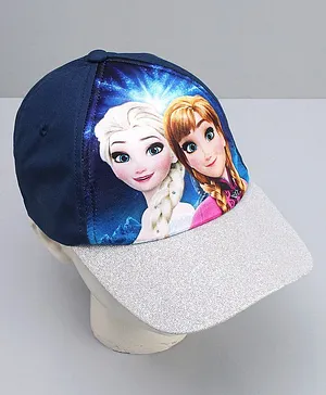 Pine Kids Cap Disney Frozen Elsa & Enna Print Blue - Circumference 53.5 cm