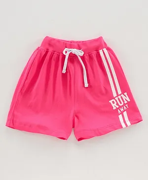 Fido Knee Length Printed Shorts - Pink