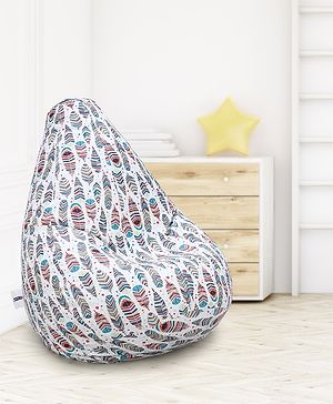 Pine Kids Printed Bean Bag Without Beans - Multicolor