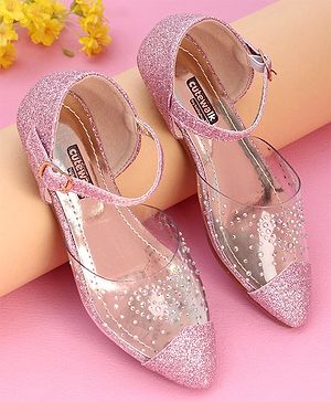 Cut Walk By Babyhug Sandals - Pink