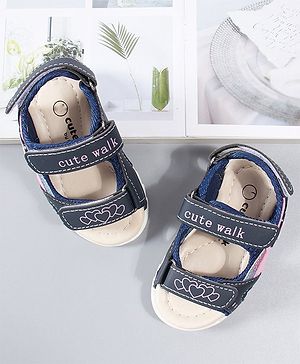Cute Walk by Babyhug Sandals - Blue