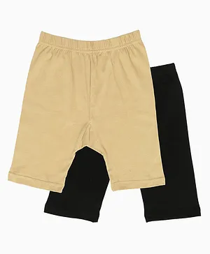 Chipbeys Pack Of 2 Solid Cycling Shorts - Assorted
