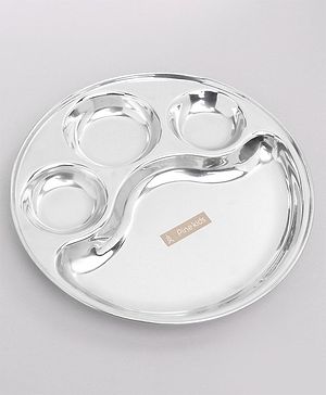 Pine Kids Steel 4 Sections Plate