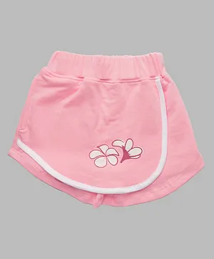 Plan B Flower Printed Shorts - Pink