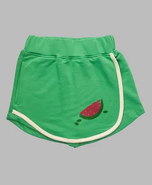 Plan B Melon Printed Shorts - Light Green