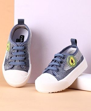 Cute Walk by Babyhug Casual Shoes Carrot Applique - Blue