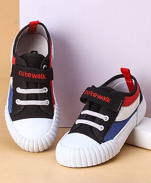 Cute Walk by Babyhug Casual Shoes - Black
