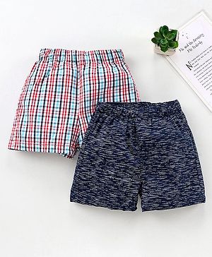 Babyhug 100% Cotton Printed Boxers Pack of 2 - Multicolor
