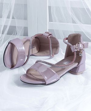 Cute Walk by Babyhug Sandals With Studded Pearls - Pink